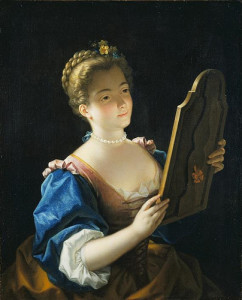 Raoux woman with a mirror