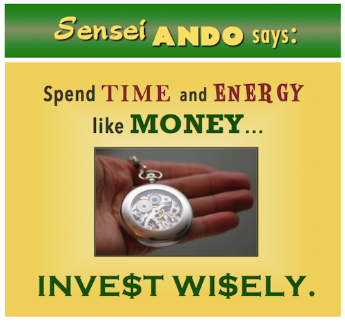 invest time wisely