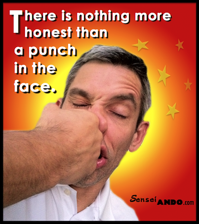 Punch Ando in the face!