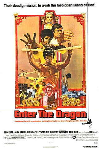 enter the dragon poster