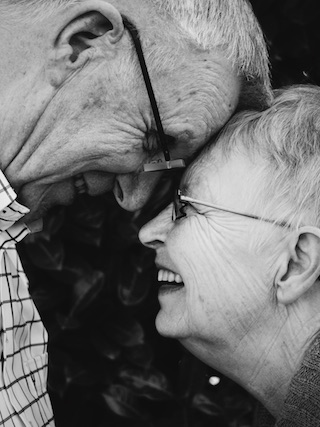 Happy Old Couple